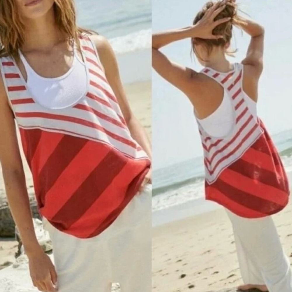 FP Movement Keep Rolling tank in
Watermelon Wedge  NWOT